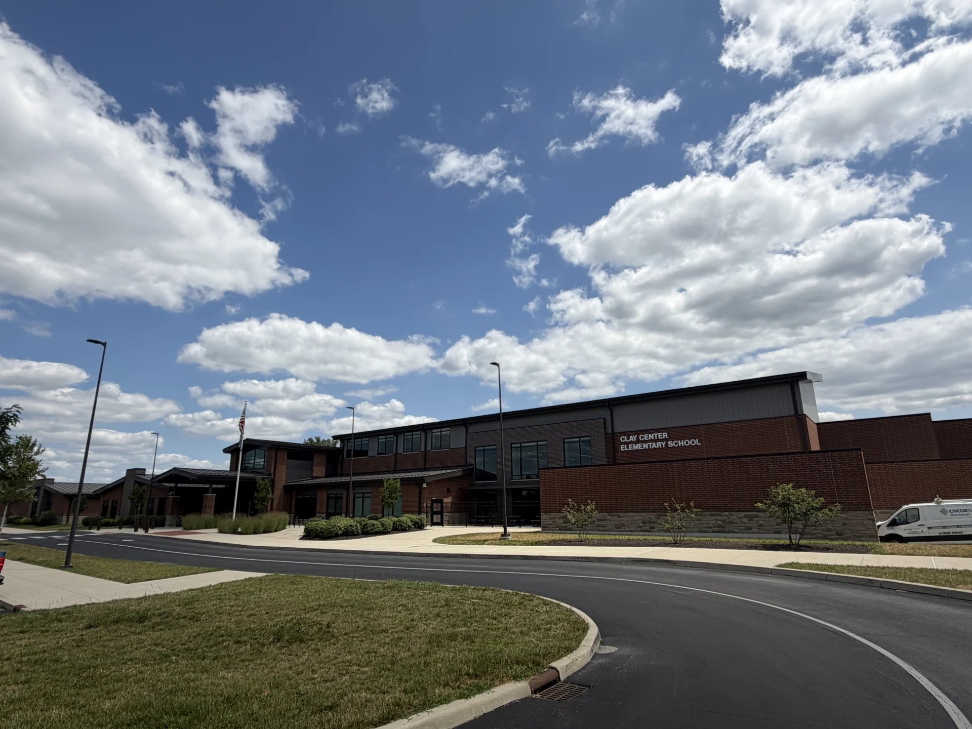 Clay Center Elementary Commercial Window and Pool Pressure Washing