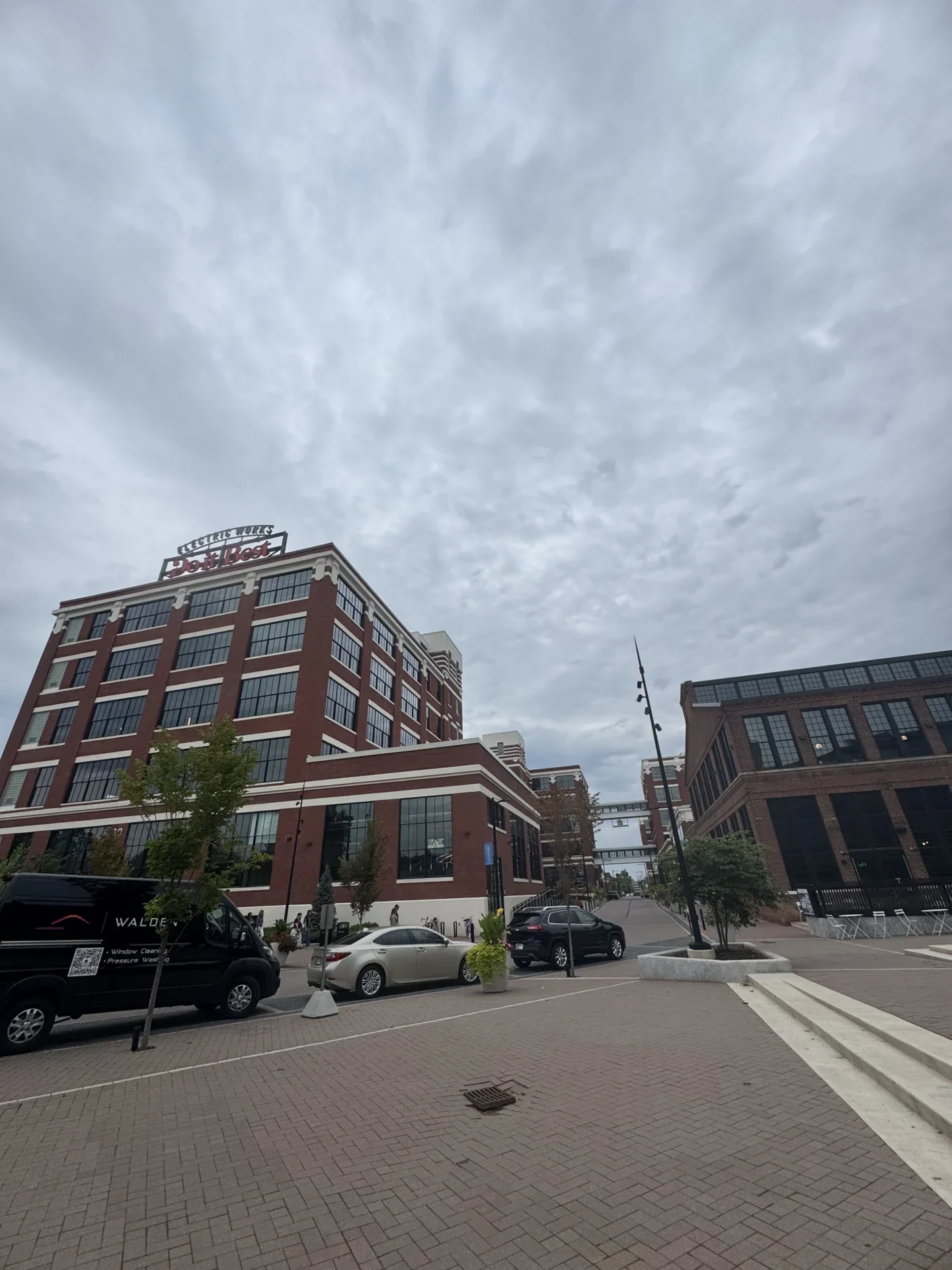 Expert Commercial Window Cleaning at Electric Works Fort Wayne